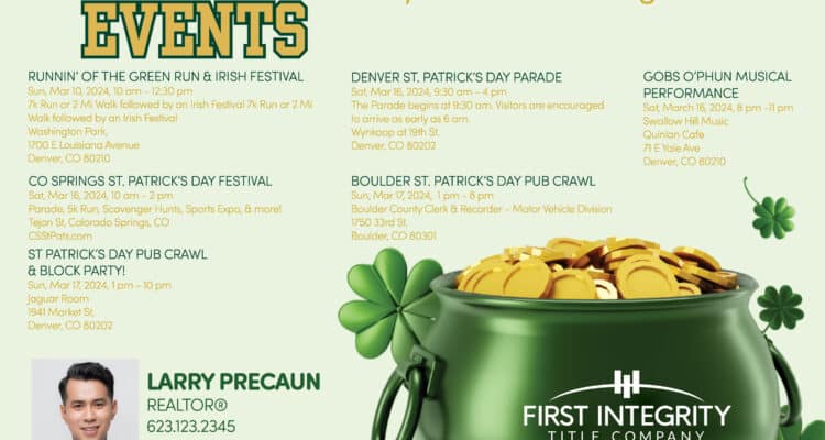 st patricks day events in colorado springs